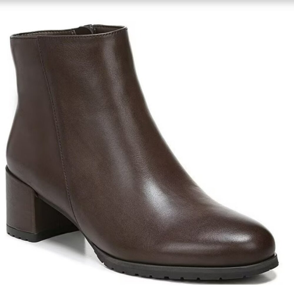 Naturalizer Bay Waterproof Leather Booties Boots 12 M